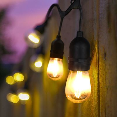 Festoen Garland Light LED Clear Bulb Belt Lights Laagspanningsverlichting Strand