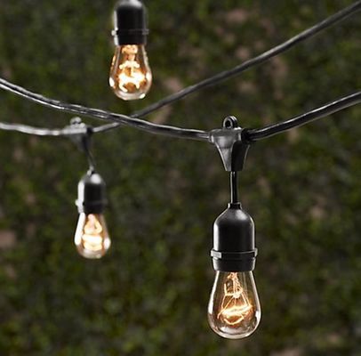 PVC buitenste lichten E26 E27 S14 Edison gloeilamp inclusief waterdicht LED G40