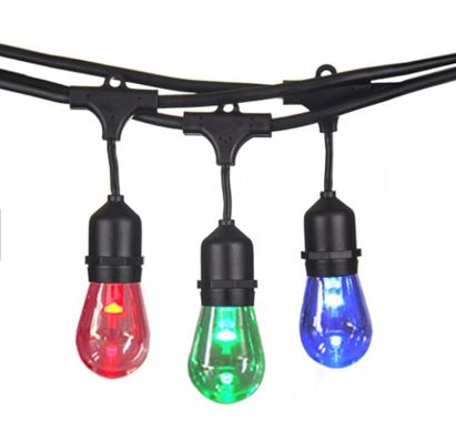Kerstkoper Multi Color LED RGB Xmas Rubber String Fairy Light