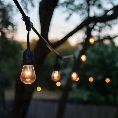 WANMA 9FC15 Korenmolen Bruiloft Decoratieve Lichtslingers Zonne-energie Buiten