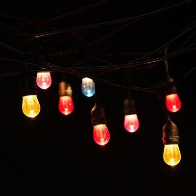 Kerstkoper Multi Color LED RGB Xmas Rubber String Fairy Light