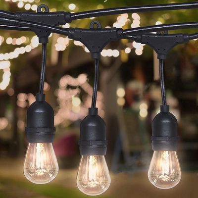 Buitenbal Zonne-LED-strenglampen met 120lm lichtstroom op maat