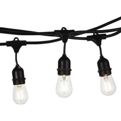 Garden Globe Garland Light Power Cord bediend Festoon String Lampen Voor Bruiloft
