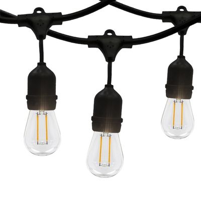 Gepersonaliseerde kleur G40 Festoon Globe String Catenary Light Solar