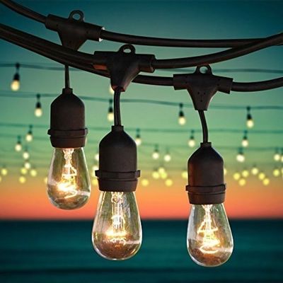 120lm aangepaste kleur LED hangende lichten waterdicht buitenlamp string met lampen