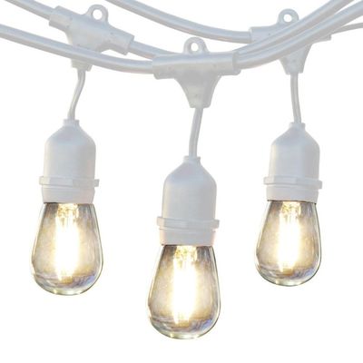 120lm aangepaste kleur LED hangende lichten waterdicht buitenlamp string met lampen