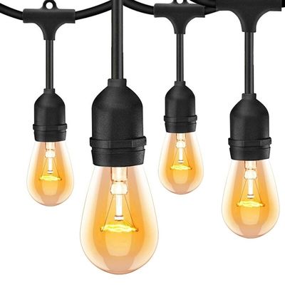 CE ROHS Buitenspanning voor vakantie knop op batterij bediende sprookjeslampen