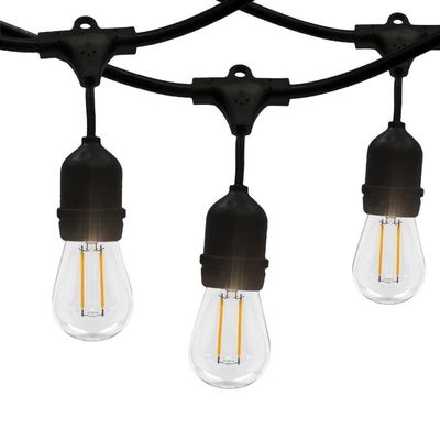 Led gordijn buiten kerstlicht touw afstandsbediening voor landschap tuin