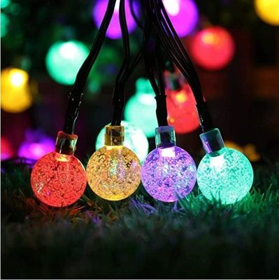 PVC buitenversiering Dimmable Shatterproof LED Solar Fairy Lamp
