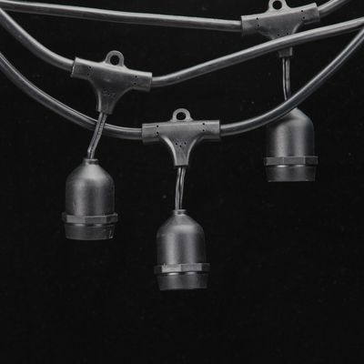 PVC 10M 10 Lampen Buiten Waterdicht Lichtsnoer Voor Tenten Of Terrassen
