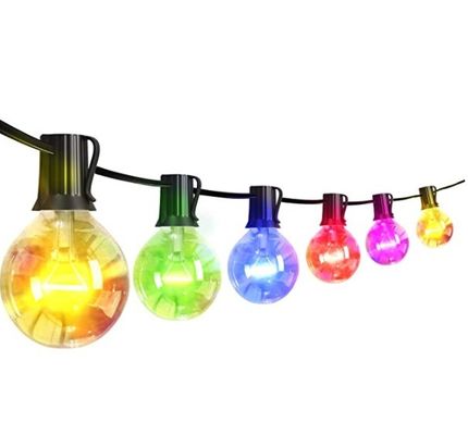 Buiten 30FT String Light Kleurverandering Waterdicht Met Dimmable Functie