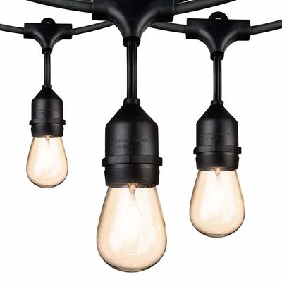 Buiten Festoon Globe Lamp Garland B22 E27 Socket String Light 220v