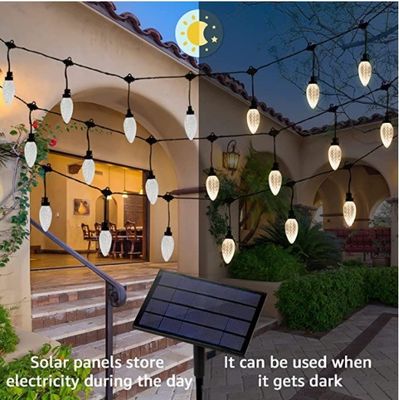 220v buitenverlichting Festoon Globe Lamp Garland B22 E27