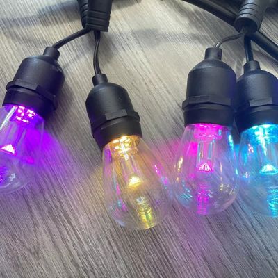 Uniek ontwerp op lampen Led kerstlicht string voor buiten 50000 H werkende levensduur