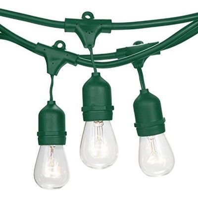 Persoonlijke lengte PVC led kerstlicht string voor unieke buitenverlichting