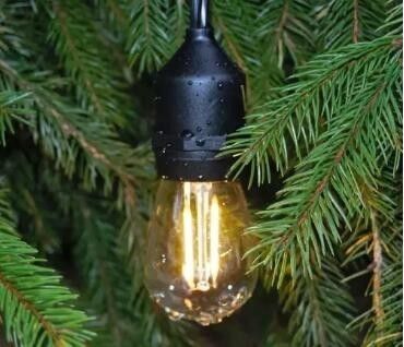 Gepersonaliseerde kleur uniek ontwerp Led kerstlicht string voor buitenversiering